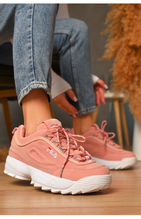 Кроссовки женские розового цвета 000608 207580C Кроссовки женские розового цвета 000608 207580C