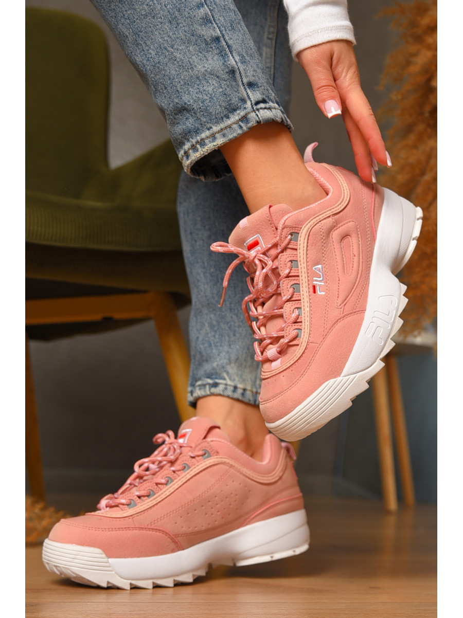 Кроссовки женские розового цвета 000608 207580C