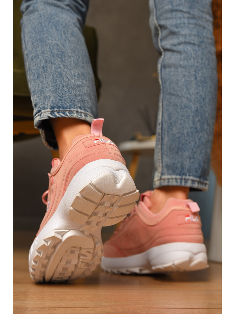 Кроссовки женские розового цвета 000608 207580C