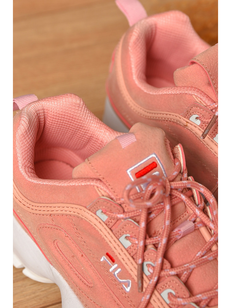 Кроссовки женские розового цвета 000608 207580C