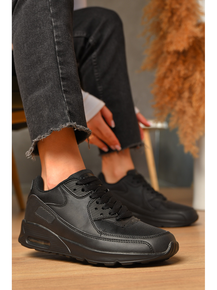 Кросівки жіночі чорного кольору 1-2 207603C