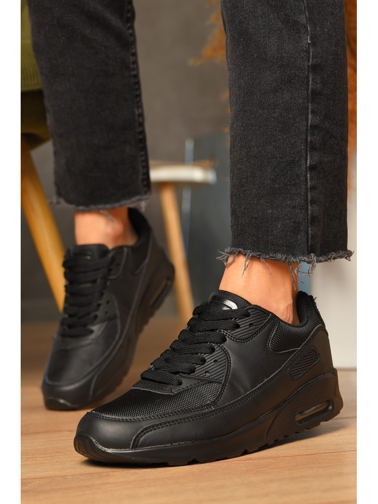 Кросівки жіночі чорного кольору 1-2 207603C