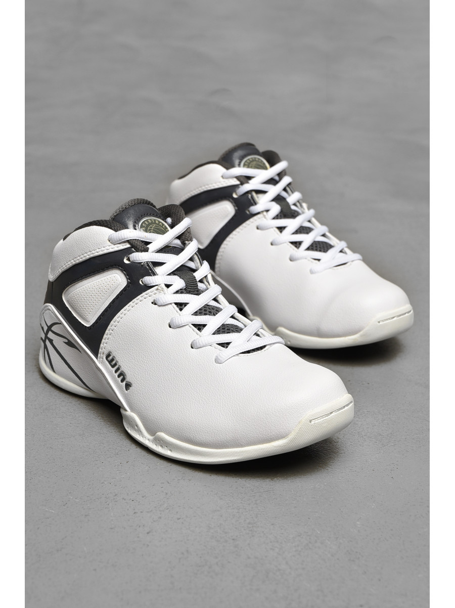 Кроссовки подросток для мальчика белого цвета 678-2 207604C