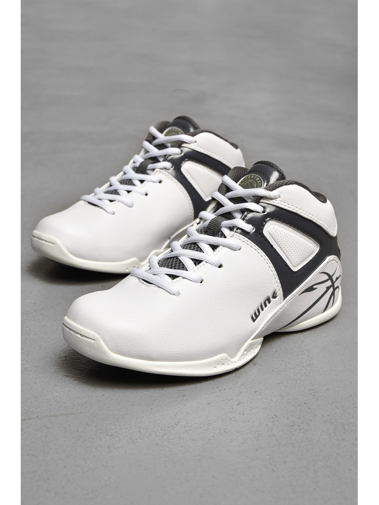 Кроссовки подросток для мальчика белого цвета 678-2 207604C