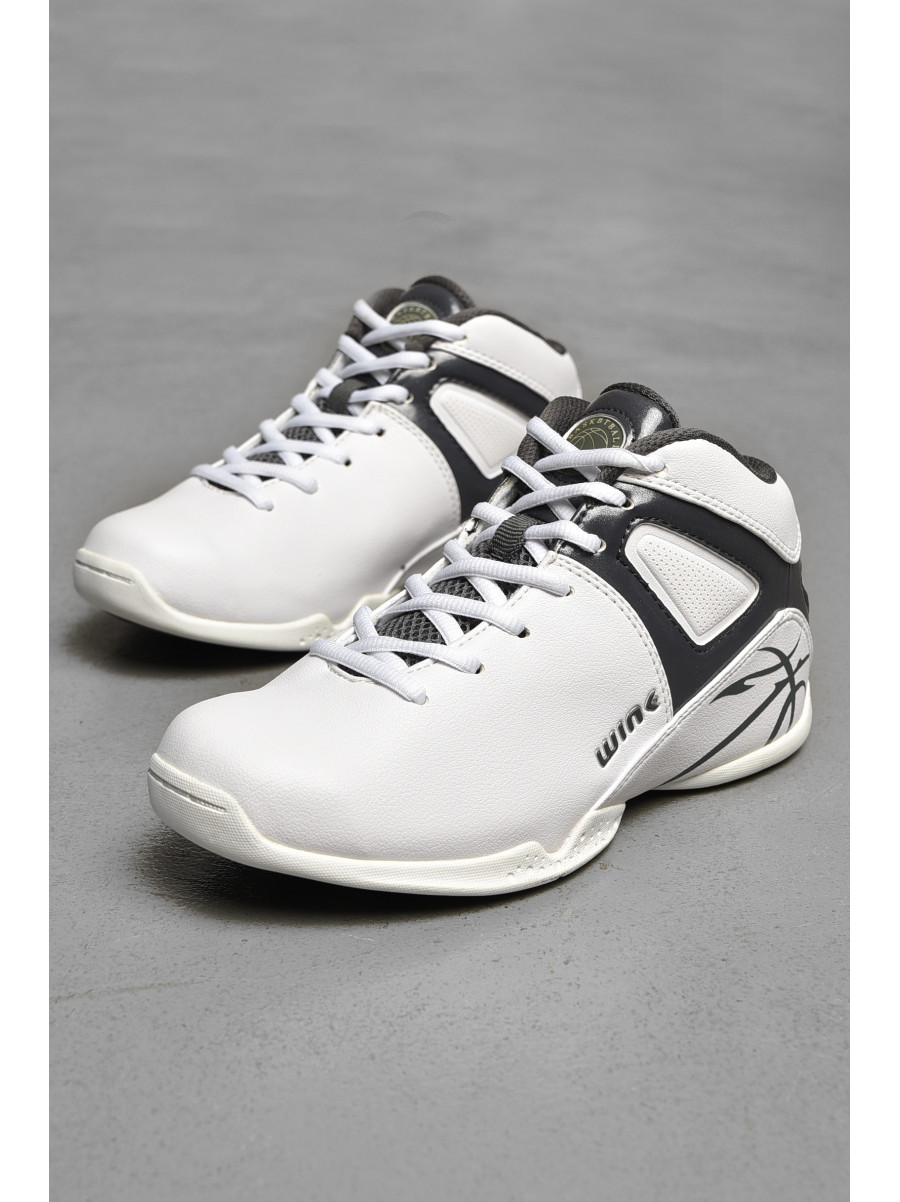 Кроссовки подросток для мальчика белого цвета 678-2 207604C