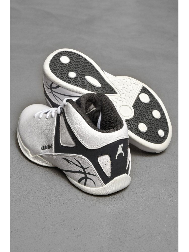 Кроссовки подросток для мальчика белого цвета 678-2 207604C