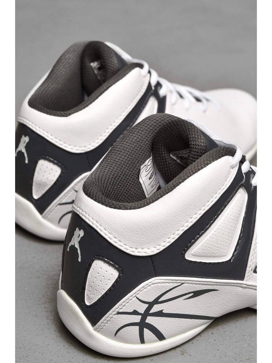 Кроссовки подросток для мальчика белого цвета 678-2 207604C