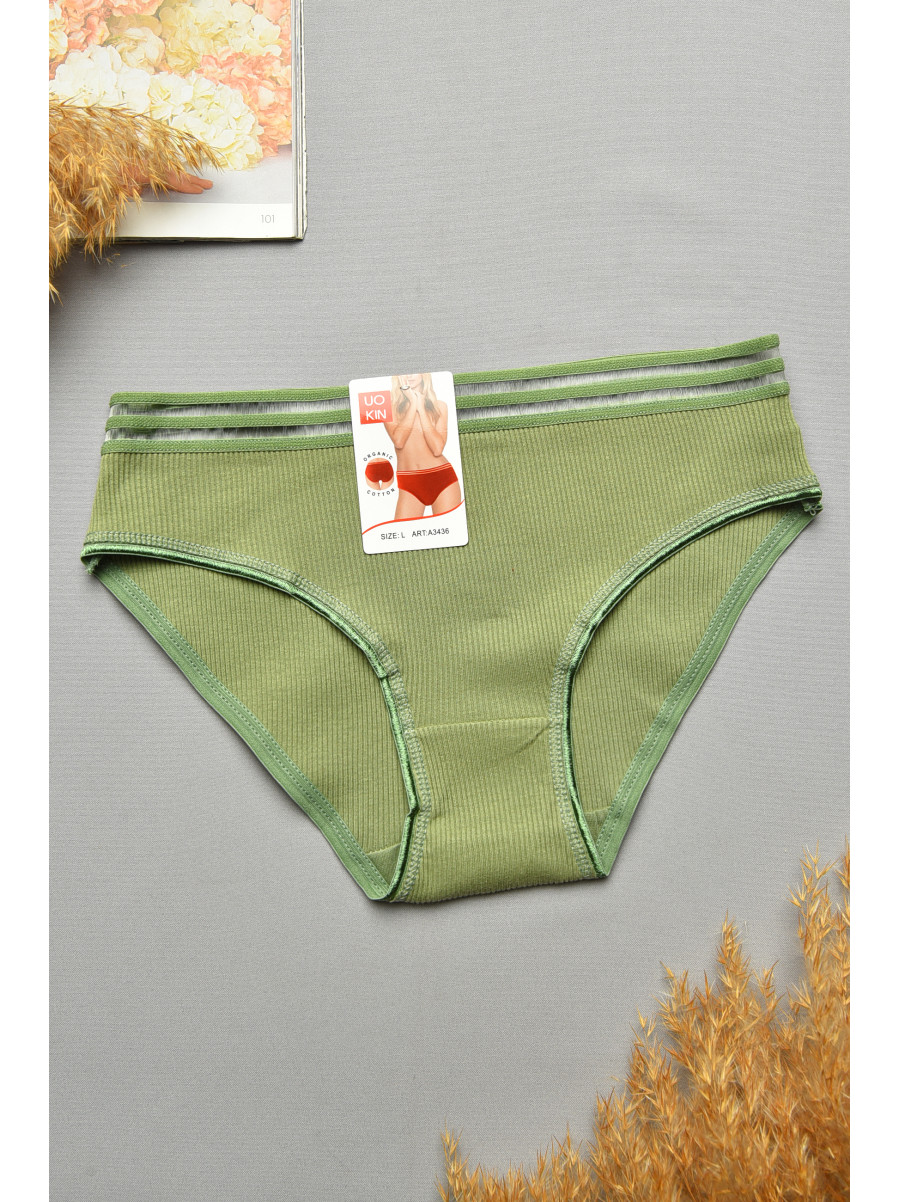 Труси жіночі зеленого кольору 3436 207661C