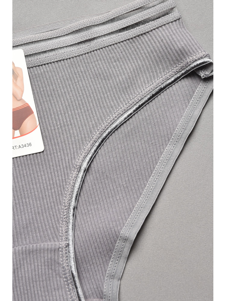 Труси жіночі сірого кольору 3436 207662C Труси жіночі сірого кольору 3436 207662C