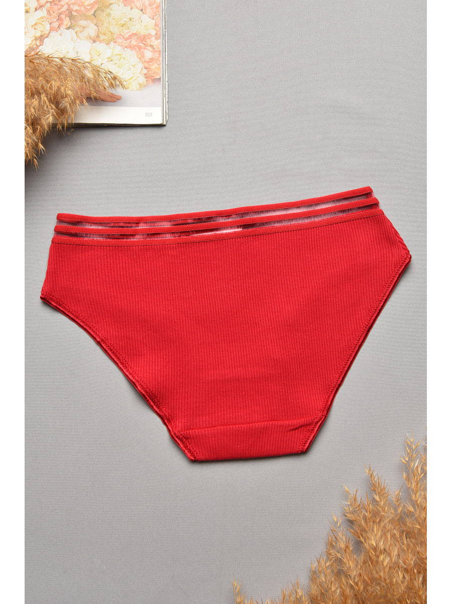 Труси жіночі бордового кольору 3436 207663C