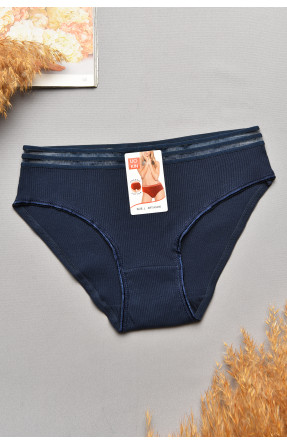 Труси жіночі темно-синього кольору 3436 207665C Труси жіночі темно-синього кольору 3436 207665C