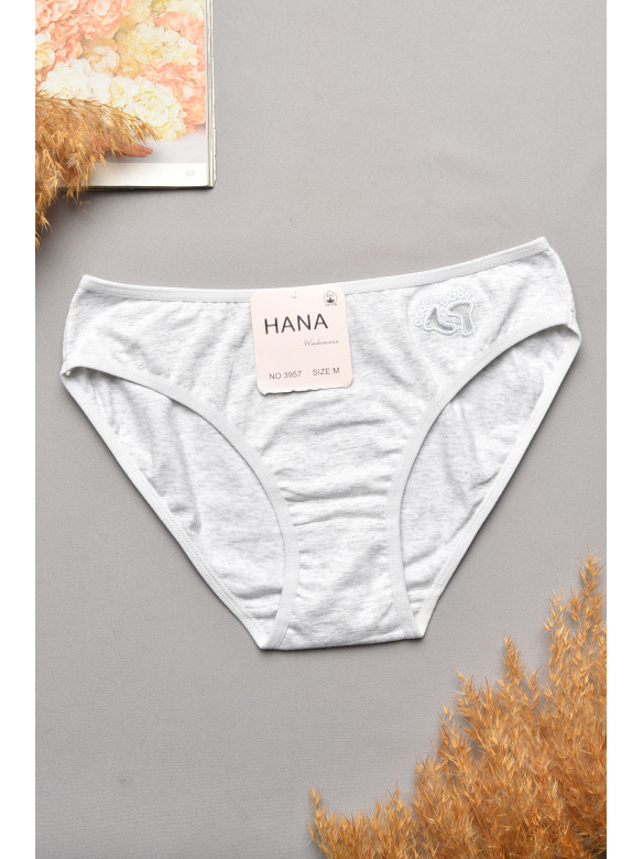 Труси жіночі світло-сірого кольору 3957 207671C