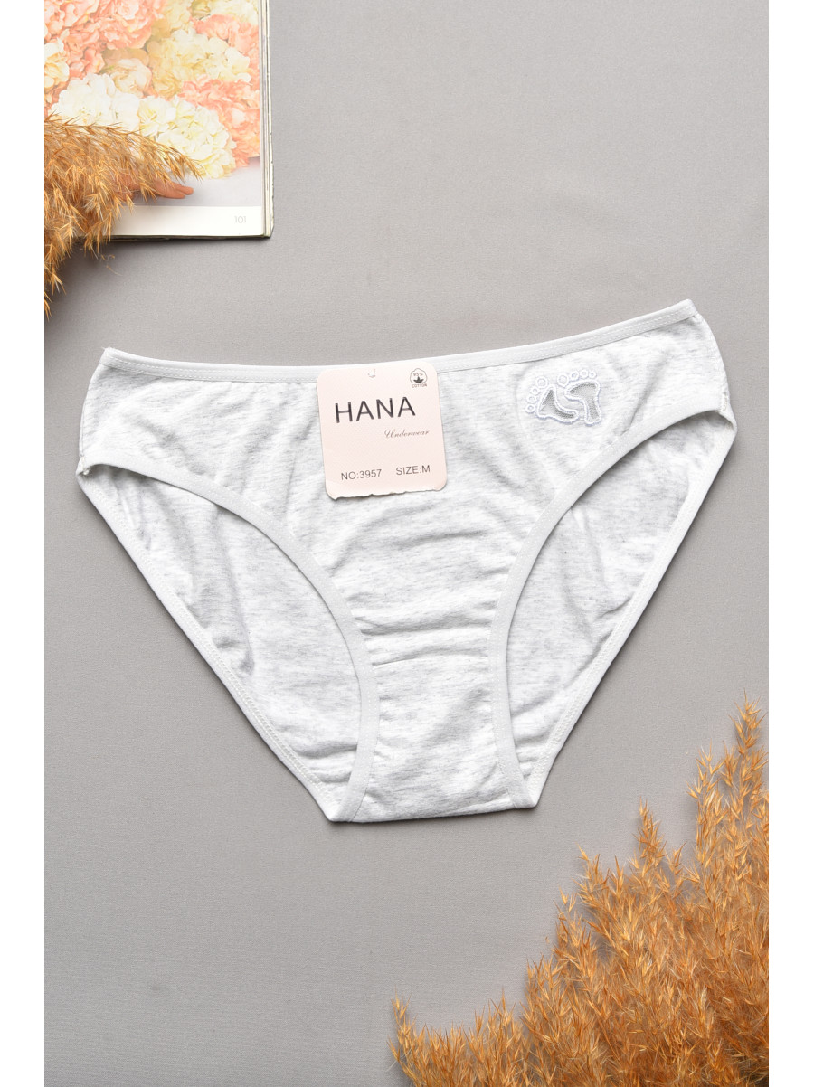 Труси жіночі світло-сірого кольору 3957 207671C