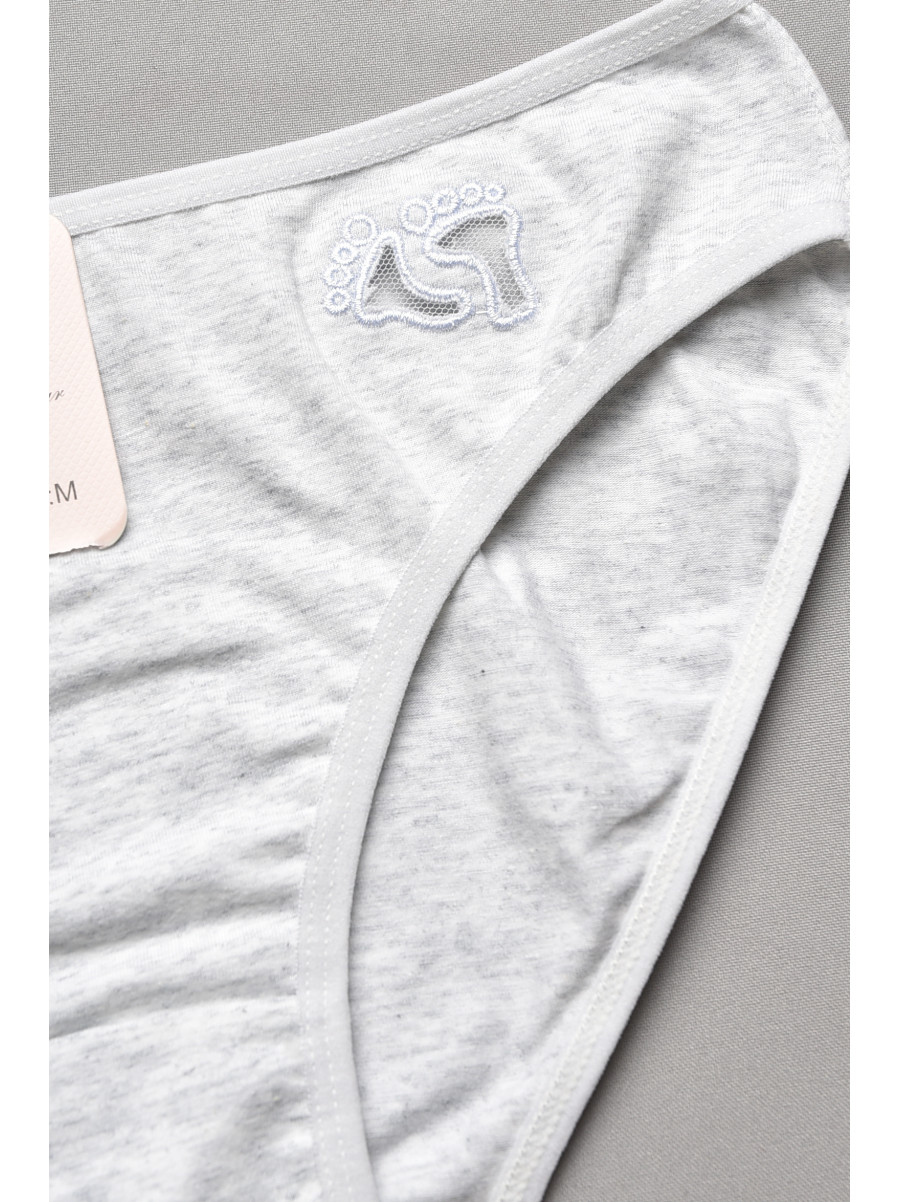 Труси жіночі світло-сірого кольору 3957 207671C