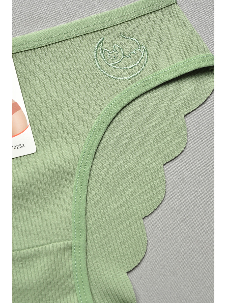 Труси жіночі зеленого кольору 0232 207672C