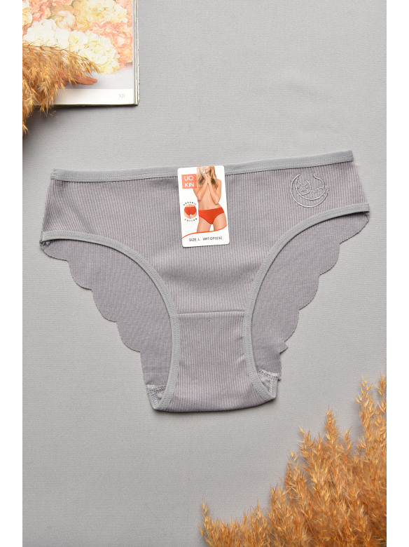 Труси жіночі сірого кольору 0232 207678C Труси жіночі сірого кольору 0232 207678C