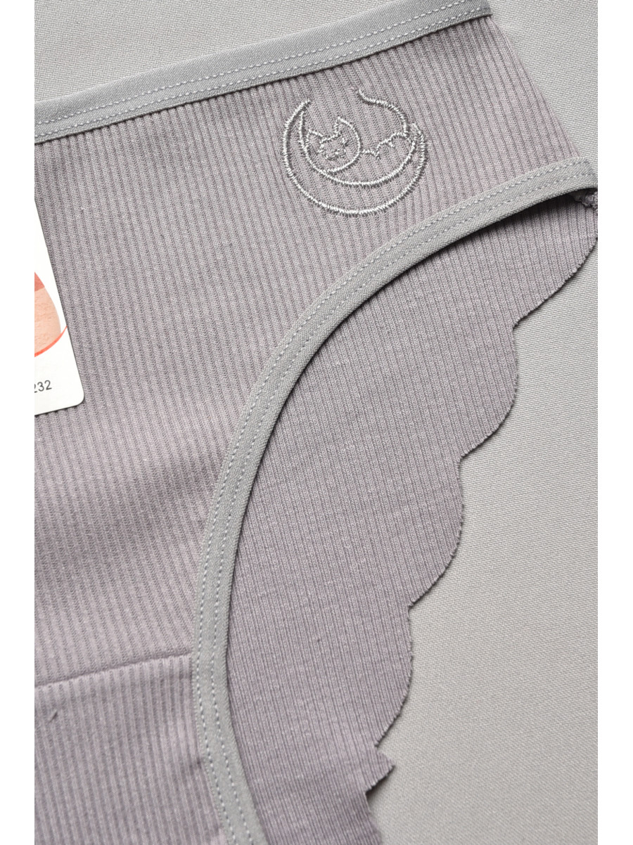 Труси жіночі сірого кольору 0232 207678C Труси жіночі сірого кольору 0232 207678C