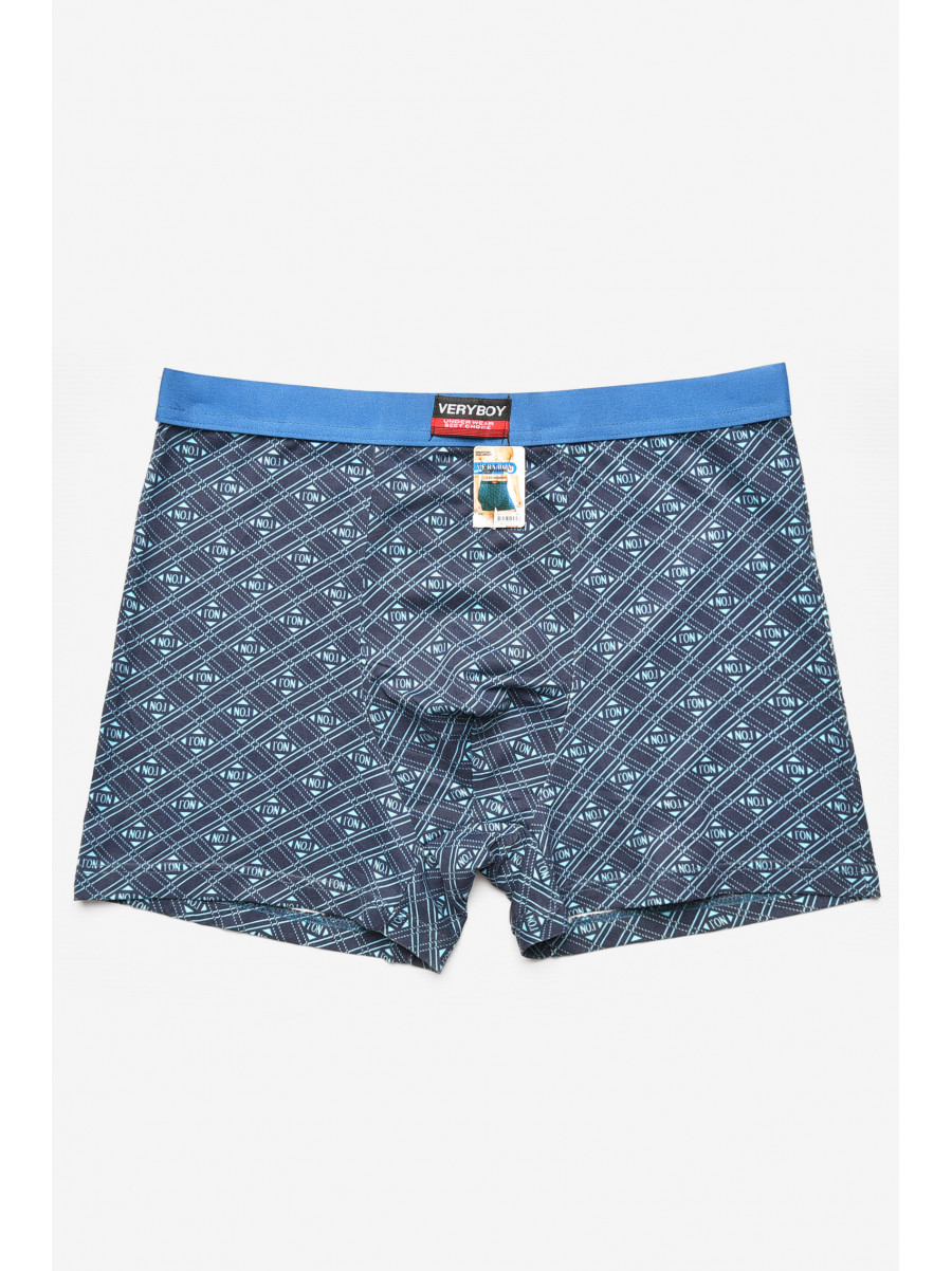 Боксери чоловічі синього кольору 7221 207680C