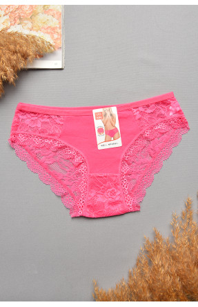 Труси жіночі гіпюрові малинового кольору 0311 207726C Труси жіночі гіпюрові малинового кольору 0311 207726C