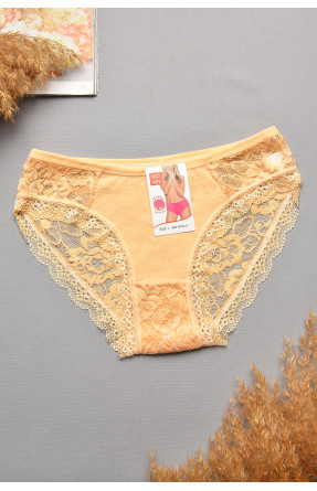 Труси жіночі гіпюрові бежевого кольору 0311 207727C Труси жіночі гіпюрові бежевого кольору 0311 207727C