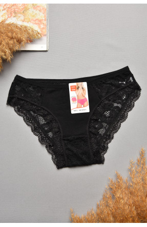 Труси жіночі гіпюрові чорного кольору 0311 207731C Труси жіночі гіпюрові чорного кольору 0311 207731C