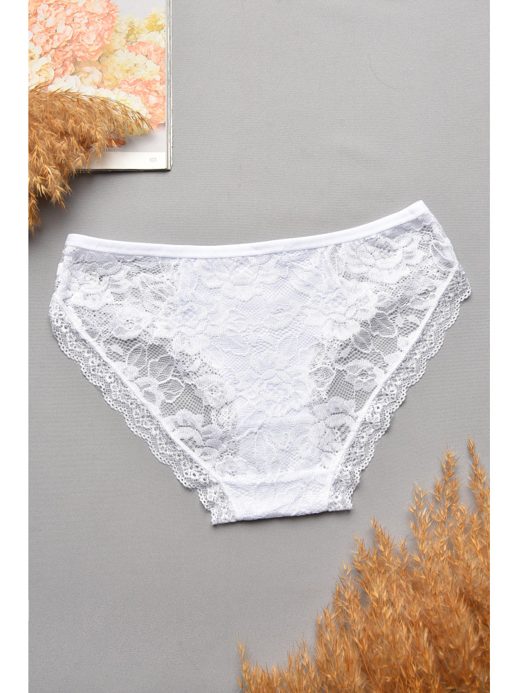 Труси жіночі гіпюрові білого кольору 0311 207733C Труси жіночі гіпюрові білого кольору 0311 207733C