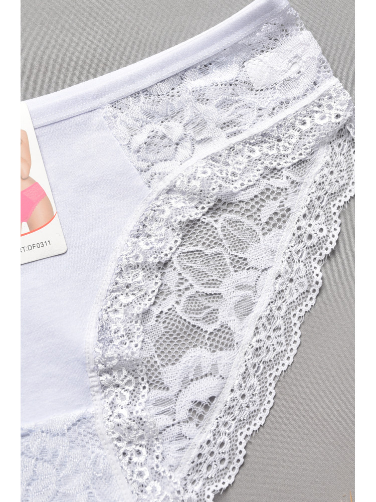 Труси жіночі гіпюрові білого кольору 0311 207733C Труси жіночі гіпюрові білого кольору 0311 207733C