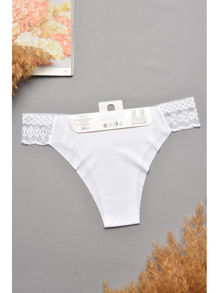 Труси жіночі білого кольору з мереживом 9887 207736C Труси жіночі білого кольору з мереживом 9887 207736C