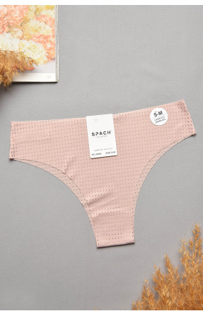 Труси жіночі однотонні пудрового кольору 9884 207739C Труси жіночі однотонні пудрового кольору 9884 207739C