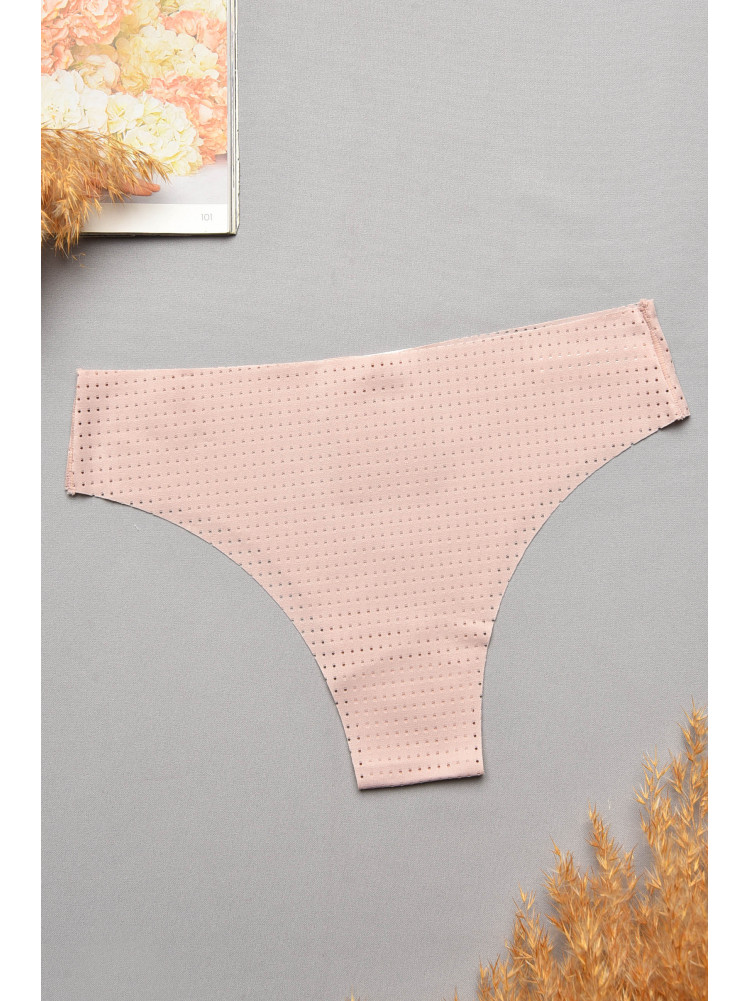 Труси жіночі однотонні пудрового кольору 9884 207739C Труси жіночі однотонні пудрового кольору 9884 207739C