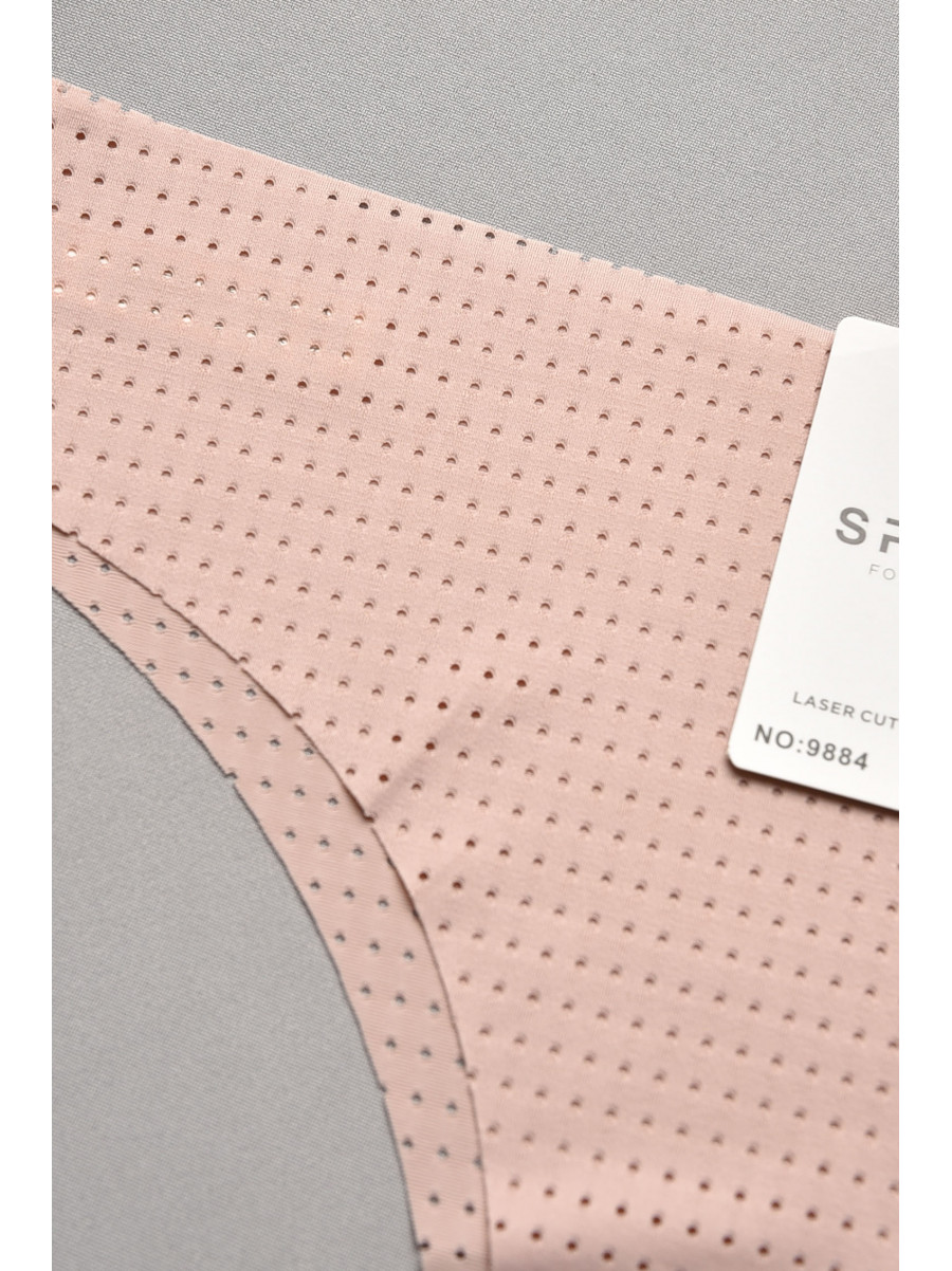 Труси жіночі однотонні пудрового кольору 9884 207739C Труси жіночі однотонні пудрового кольору 9884 207739C