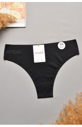 Труси жіночі однотонні чорного кольору 9884 207740C Труси жіночі однотонні чорного кольору 9884 207740C