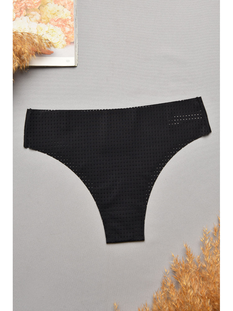Труси жіночі однотонні чорного кольору 9884 207740C Труси жіночі однотонні чорного кольору 9884 207740C