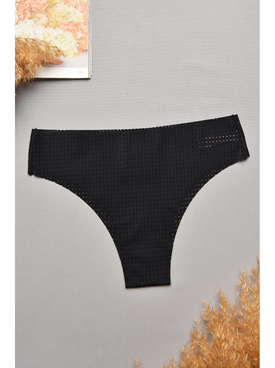 Труси жіночі однотонні чорного кольору 9884 207740C Труси жіночі однотонні чорного кольору 9884 207740C