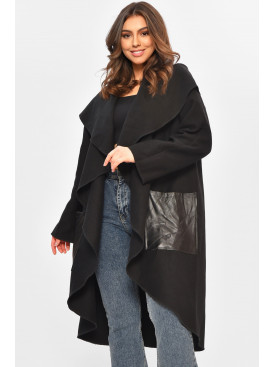 Кардиган жіночий напівбатальні чорного кольору 207757C