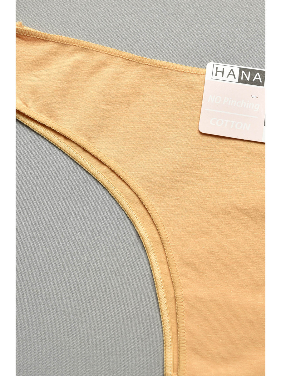 Труси жіночі однотонні бежевого кольору 534 207761C