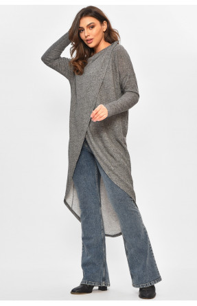 Кардиган жіночий напівбатальний сірого кольору 8274 207780C Кардиган жіночий напівбатальний сірого кольору 8274 207780C