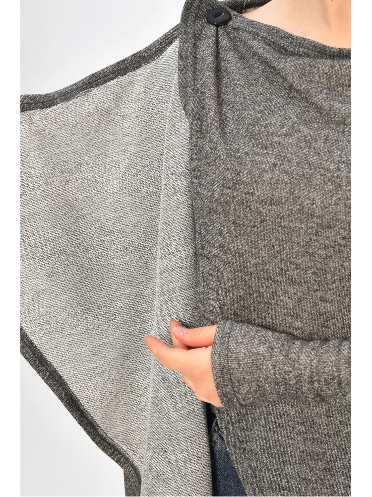 Кардиган жіночий напівбатальний сірого кольору 8274 207780C