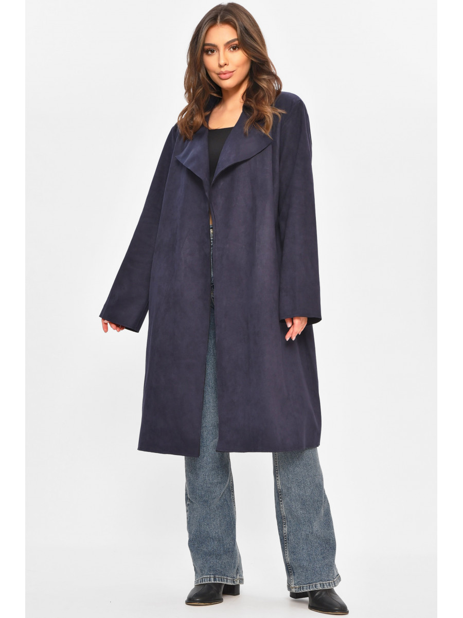 Кардиган жіночий напівбатальний темно-синього кольору. 8267 207807C