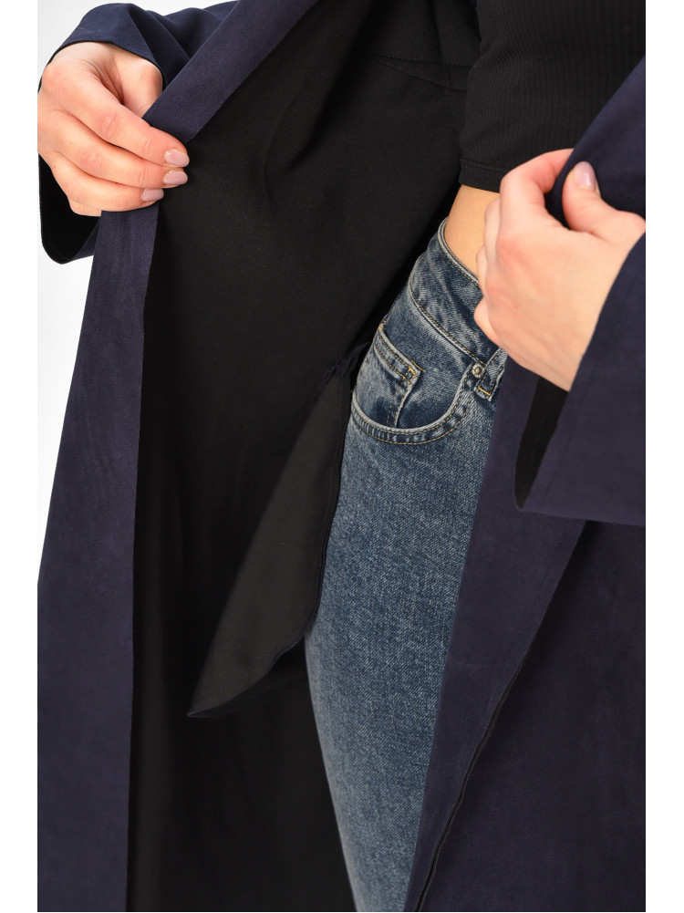 Кардиган жіночий напівбатальний темно-синього кольору. 8267 207807C