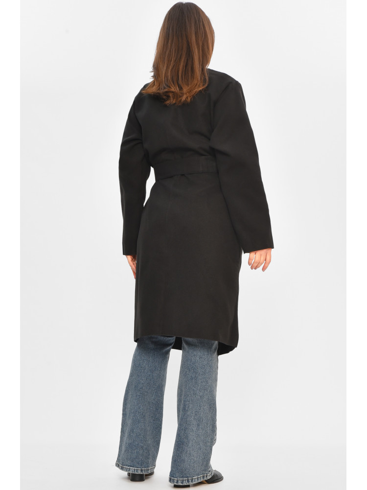 Кардиган жіночий однотонний чорного кольору 8140 207810C