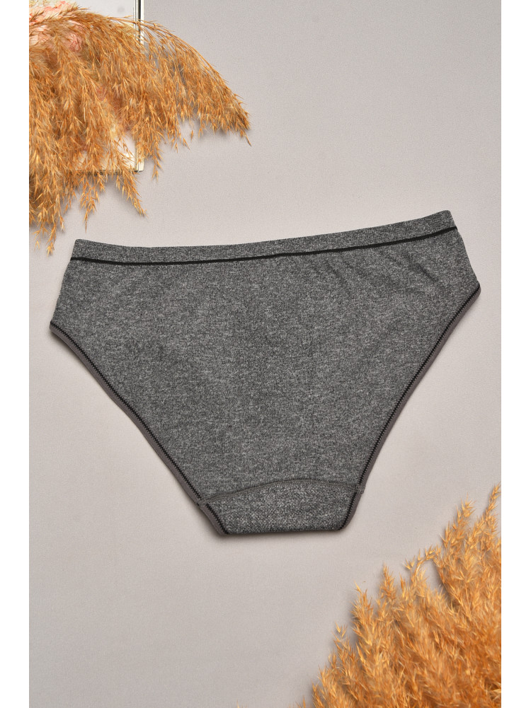 Трусы женские однотонные серого цвета 2372 207827C Трусы женские однотонные серого цвета 2372 207827C