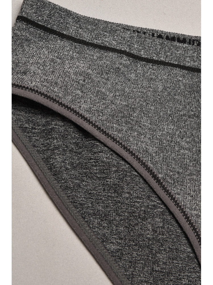 Трусы женские однотонные серого цвета 2372 207827C Трусы женские однотонные серого цвета 2372 207827C