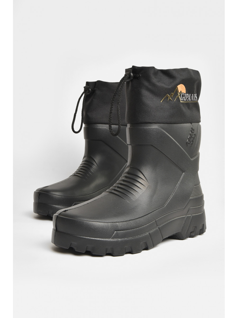 Сапоги мужские пена со сьемным носком темно-серого цвета RM-142 207829C