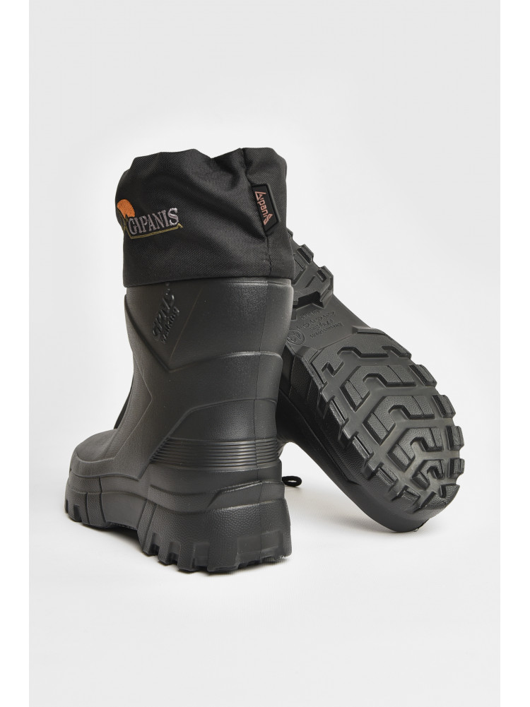 Сапоги мужские пена со сьемным носком темно-серого цвета RM-142 207829C