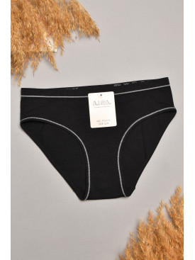 Труси жіночі однотонні чорного кольору 2372 207835C Труси жіночі однотонні чорного кольору 2372 207835C