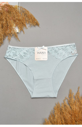 Трусы женские голубого цвета с гипюровыми вставками 35212 207839C Трусы женские голубого цвета с гипюровыми вставками 35212 207839C
