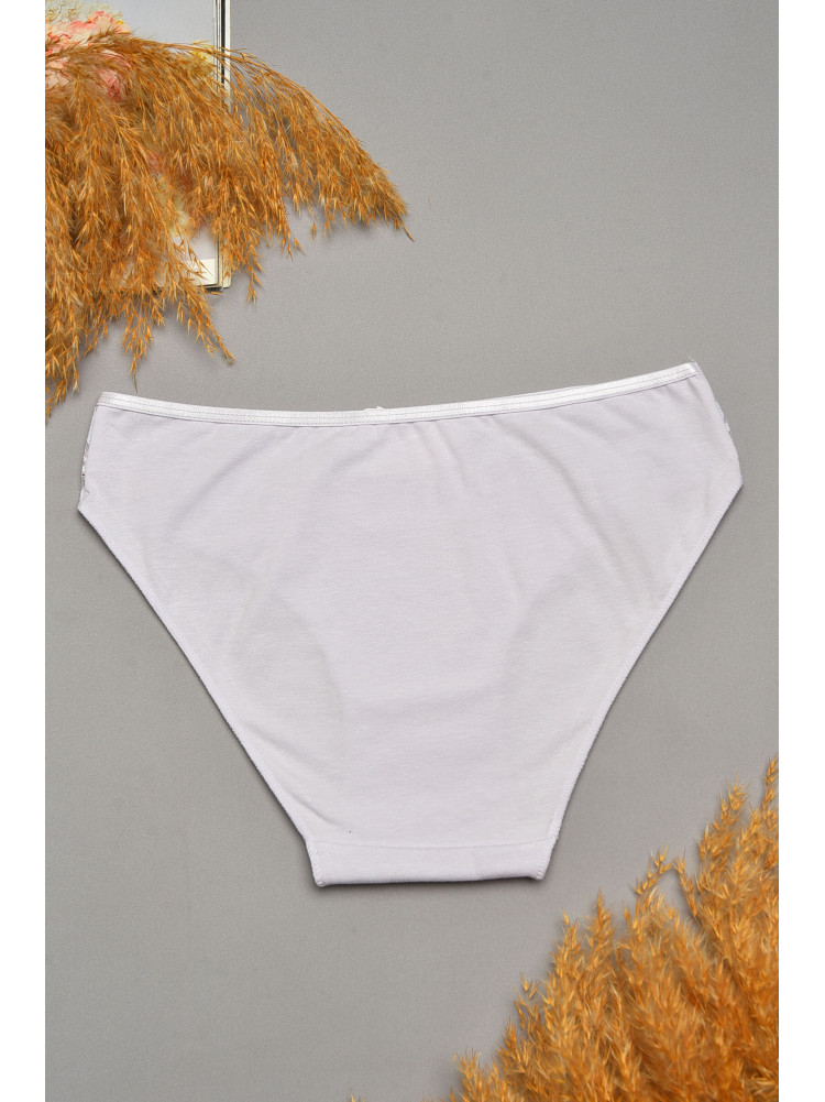 Трусы женские сиреневого цвета с гипюровыми вставками 35212 207840C