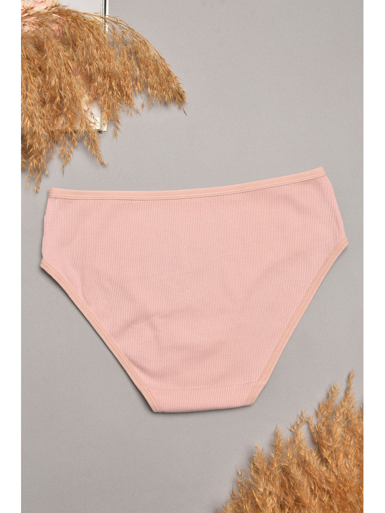 Трусы женские однотоные пудрового цвета 5965 207844C