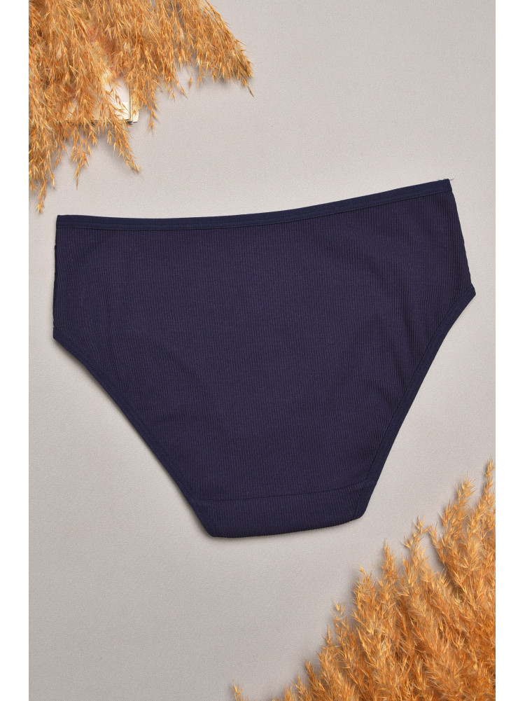 Труси жіночі однотонні темно-синього кольору 5965 207846C Труси жіночі однотонні темно-синього кольору 5965 207846C